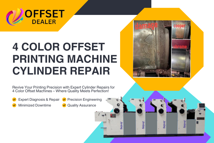 4-Color Offset Printing Machine Cylinder Repair